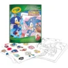 album da colorare con sticker - sonic