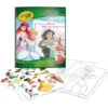 album da colorare con sticker - principesse disney