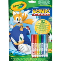 album da colorare - sonic