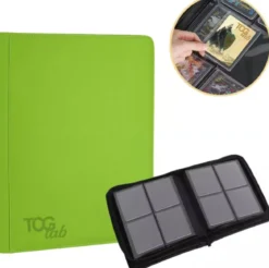 album per toploader a 4 tasche (112 toploader) - green