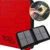 album per toploader a 4 tasche (112 toploader) - rosso