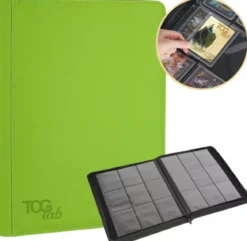 album per toploader a 9 tasche (252 toploader) - green