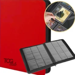 album per toploader a 9 tasche (252 toploader) - rosso