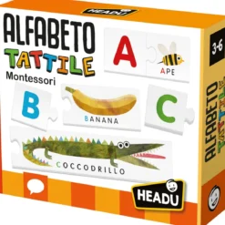 alfabeto tattile montessori