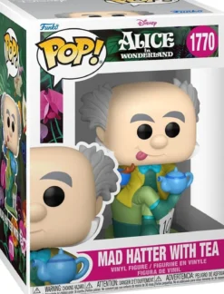 alice in wonderland - mad hatter with tea 9cm - funko pop! 1770