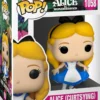 alice 70th anniversary - alice curtsying 9cm - funko pop! 1058