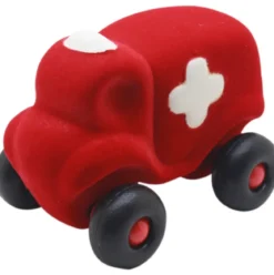ambulanza rossa in caucciù naturale