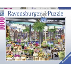 amsterdam flower market - puzzle 1000 pezzi
