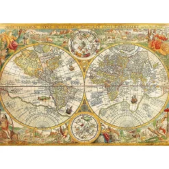 ancient map - puzzle 2000 pezzi high quality collection