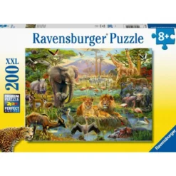 animali della savana - puzzle 200 pezzi xxl