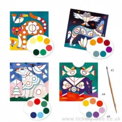 animali - disegni con acquarelli