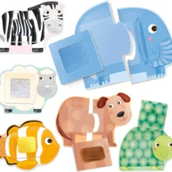 animali tattili montessori