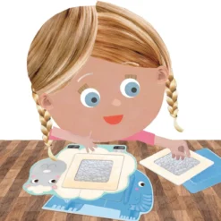 animali tattili montessori