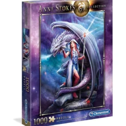 anne stokes: dragon mage - puzzle 1000 pezzi