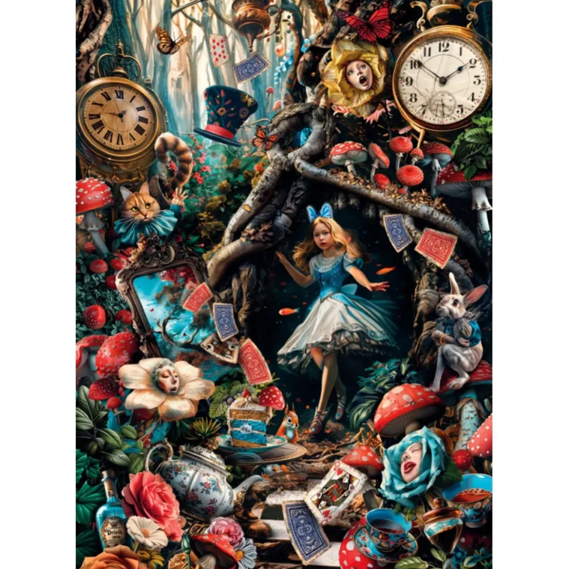 another day in wonderland - puzzle 1000 pezzi