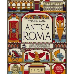 antica roma. ediz. a colori. con 6 modellini da costruire