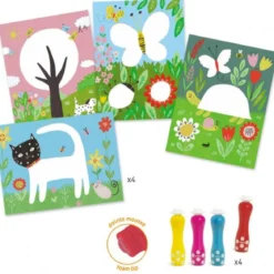 a petits points - set di colori a spugna