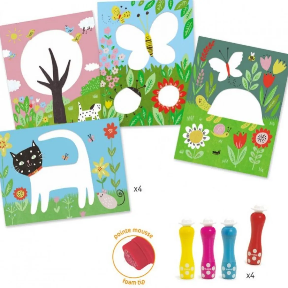 a petits points - set di colori a spugna