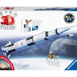 apollo saturn v - puzzle 3d