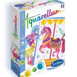 aquarellum cavalli - 2 disegni e 3 colori