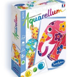 aquarellum elefanti - 2 disegni e 3 colori