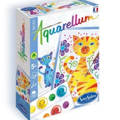 aquarellum gatti - 2 disegni e 3 colori
