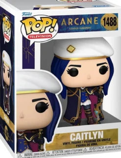 arcane league of legends - caitlyn 9cm - funko pop! 1488