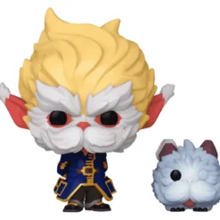 arcane: league of legens - heimerdinger with poro 9cm - funko pop! 1605