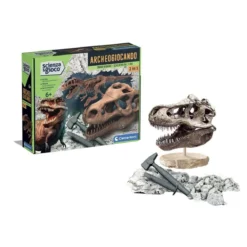 archeogiocando - t-rex: cranio gigante e scheletro