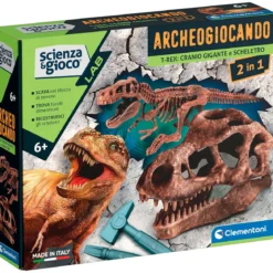 archeogiocando - t-rex e smilodon 2 in 1