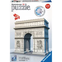 arco di trionfo - puzzle 3d 216 pezzi
