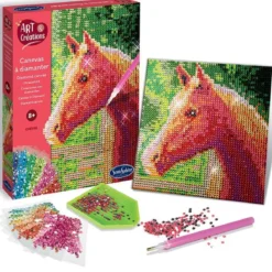 art & creations - canevas a diamanter - cavallo