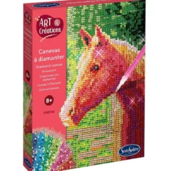 art & creations - canevas a diamanter - cavallo