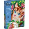 art & creations - diamond canvas - gatto