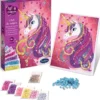art & creations - sequin art - unicorno