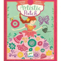 artistic patch fair maidens - quadretti da decorare con il velluto
