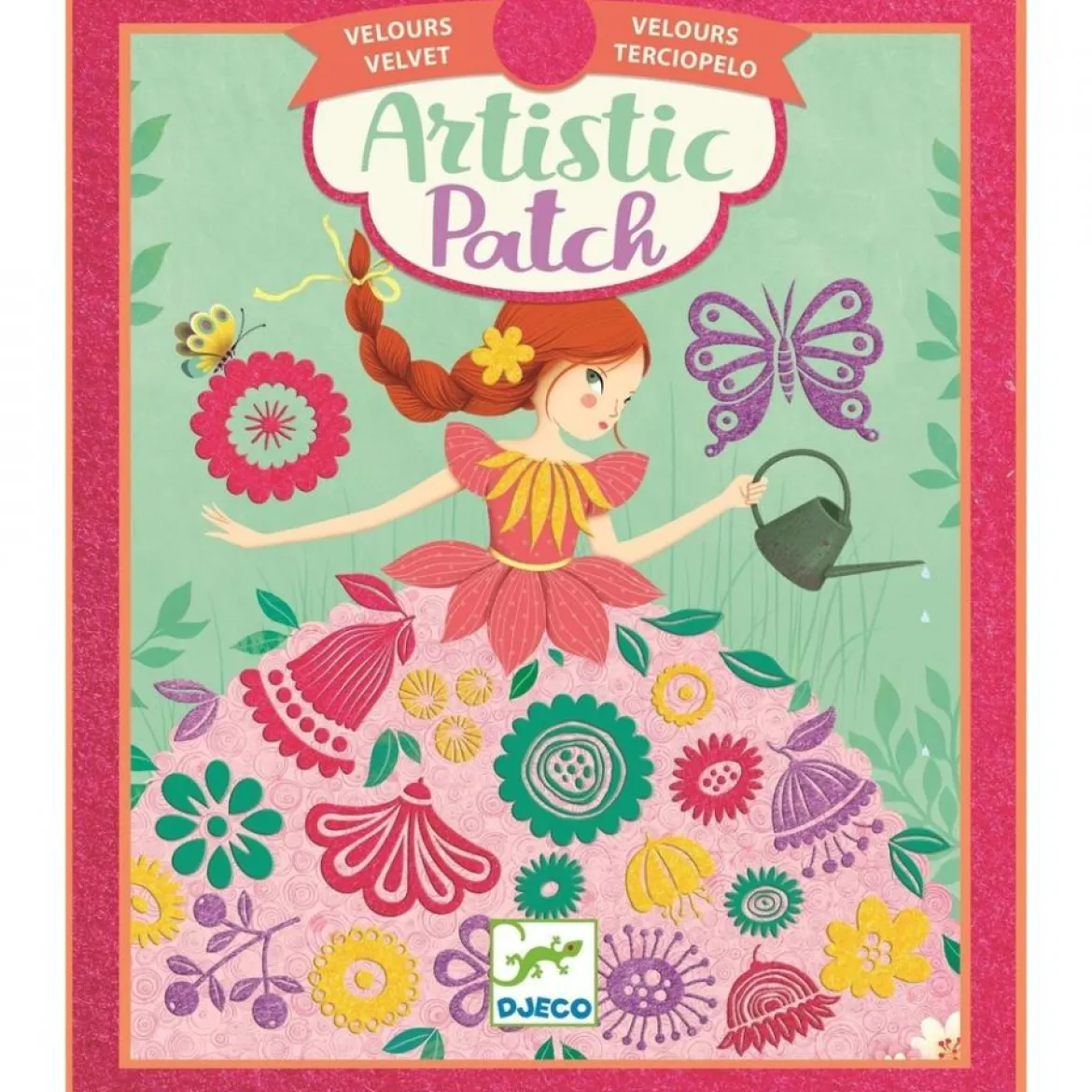 artistic patch fair maidens - quadretti da decorare con il velluto