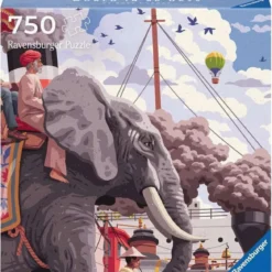 art & soul - around the world in 80 days - puzzle 750 pezzi