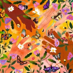 art & soul - flower festival - puzzle 750 pezzi