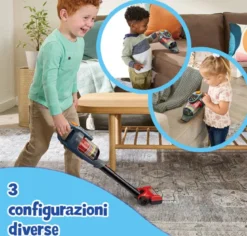 aspirapolvere interattivo luci e note