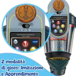 aspirapolvere interattivo luci e note