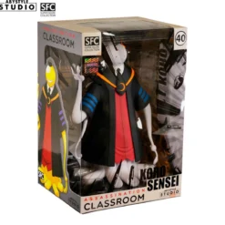 assassination classroom - koro sensei bianco - statuetta 20cm