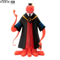 assassination classroom - koro sensei rosso - statuetta 20cm