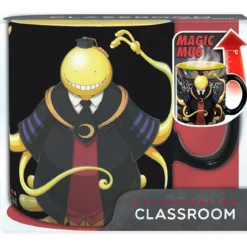 assassination classroom - tazza heat change 460ml - koro attacked