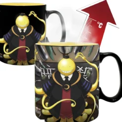 assassination classroom - tazza heat change 460ml - koro attacked
