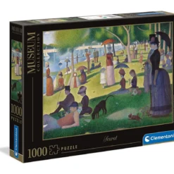 a sunday afternoon on the island of la grande jatte - puzzle 1000 pezzi museum collection