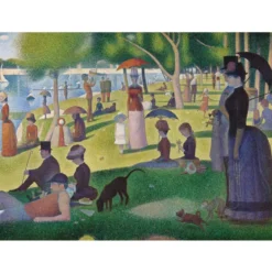 a sunday afternoon on the island of la grande jatte - puzzle 1000 pezzi museum collection