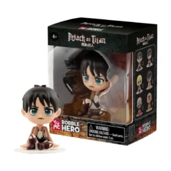 attack on titan - bobble hero blind box - 1 personaggio assortito