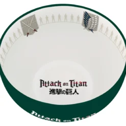 attack on titan - ciotola in ceramica - stemma