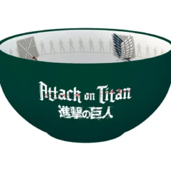 attack on titan - ciotola in ceramica - stemma